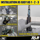 RLB Motorsports Whip Mounts