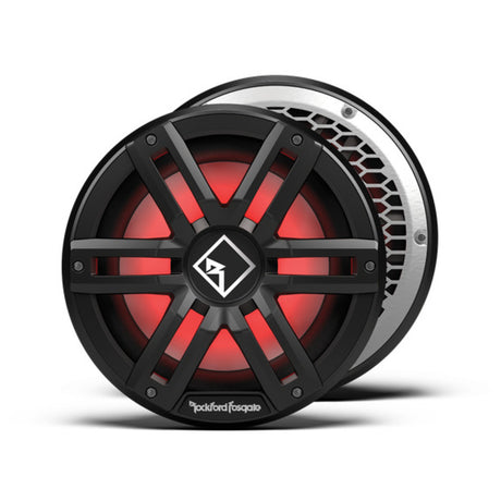 Rockford Fosgate Black Gen-2 M2 10" DVC 2Ω Color Optix Infinite Baffle Marine Subwoofer (Working on it)