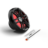 Rockford Fosgate Black M2 10" DVC 2Ω Color Optix Sealed Enclosure Marine Subwoofer