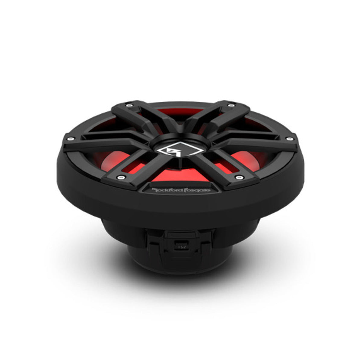 Rockford Fosgate Black M2 10" DVC 2Ω Color Optix Sealed Enclosure Marine Subwoofer