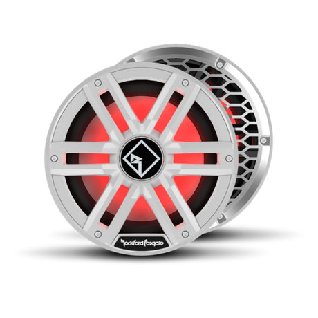 Rockford Fosgate M2 10" DVC 2Ω Color Optix Sealed Enclosure Marine Subwoofer