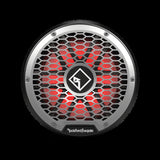 Rockford Fostgate Black Gen-2 M2 10" DVC 4Ω Color Optix Infinite Baffle Marine Subwoofer