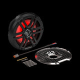 Rockford Fostgate Black Gen-2 M2 10" DVC 4Ω Color Optix Infinite Baffle Marine Subwoofer