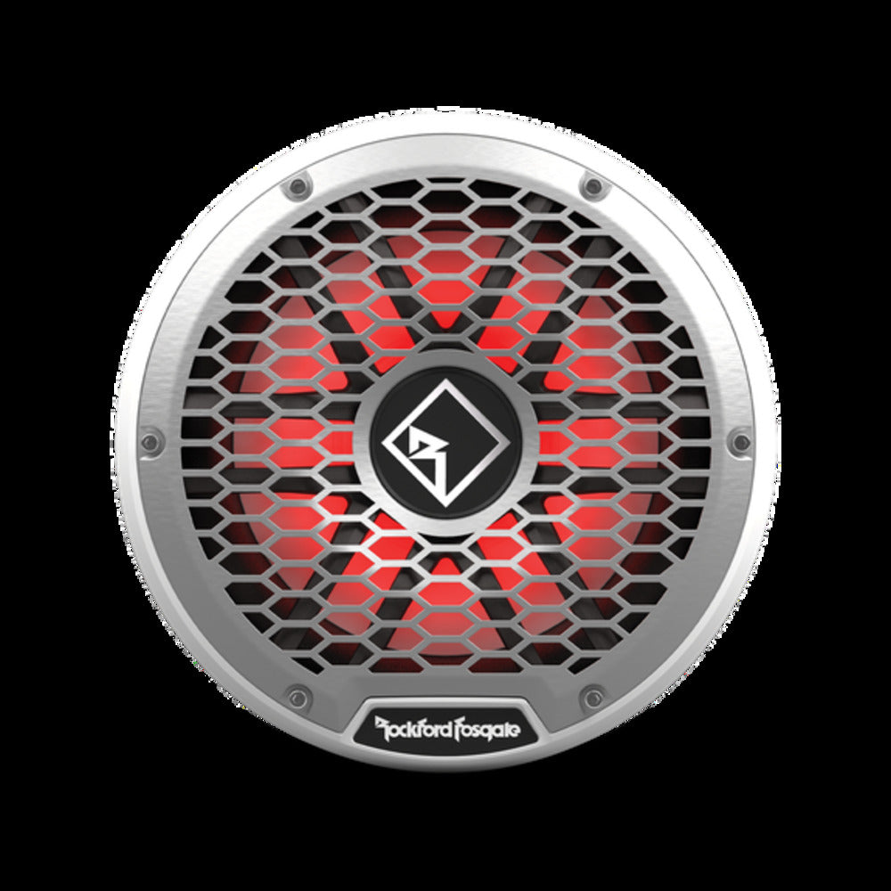 Rockford Fostgate Black Gen-2 M2 10" DVC 4Ω Color Optix™ Sealed Marine Subwoofer