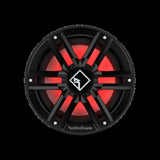 Rockford Fostgate Black M2 10" DVC 4Ω Color Optix™ Infinite Baffle Marine Subwoofer
