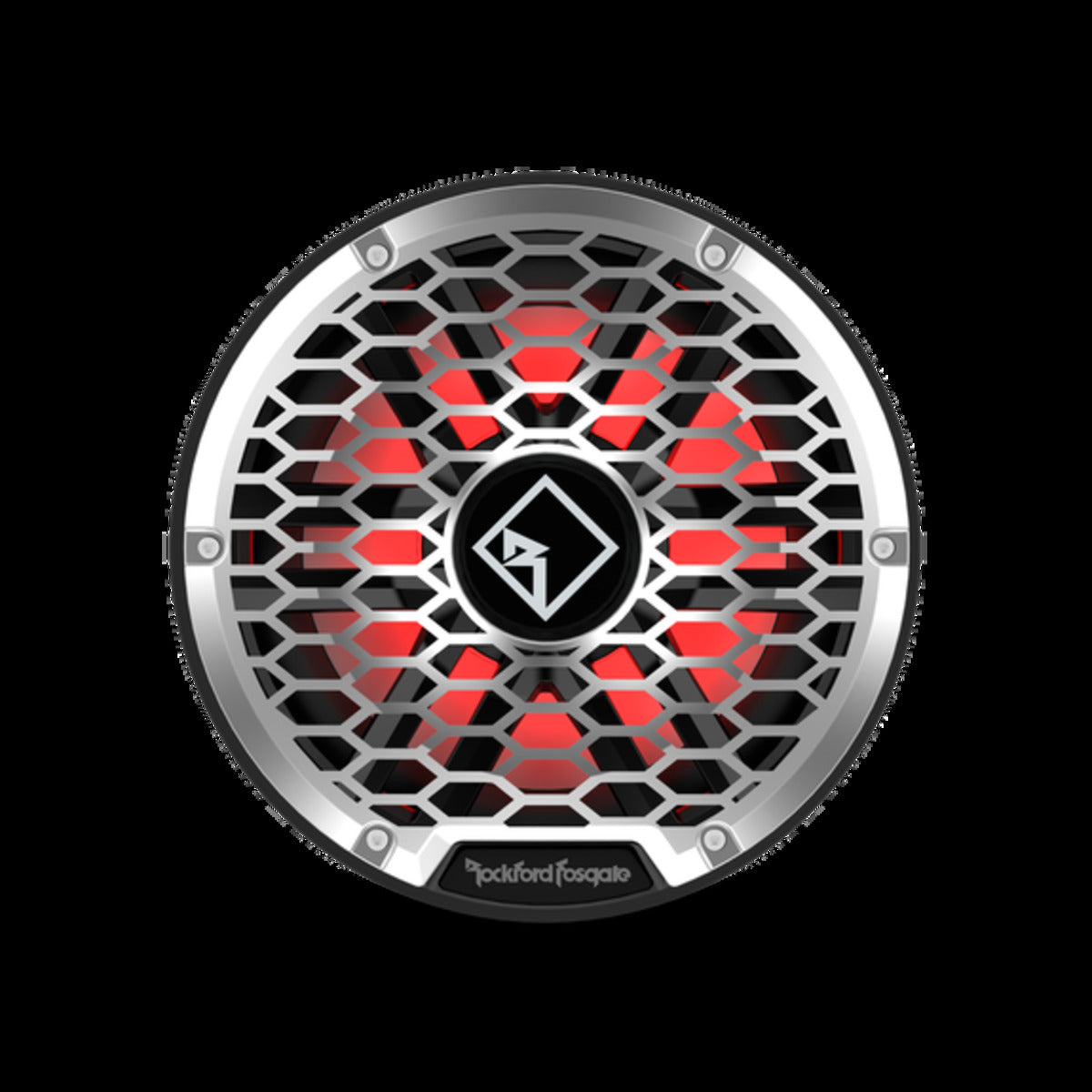 Rockford Fostgate Black M2 10" DVC 4Ω Color Optix™ Infinite Baffle Marine Subwoofer