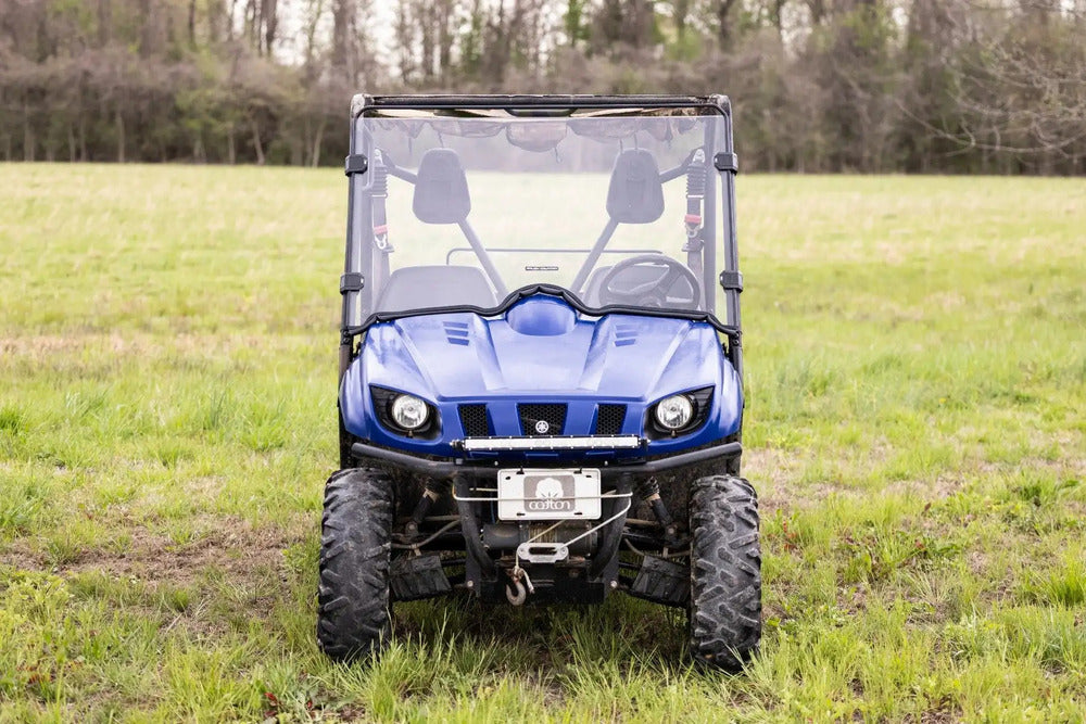 Rough Country '04-'13 Yamaha Rhino 450/660/700 Scratch Resistant Full Windshield