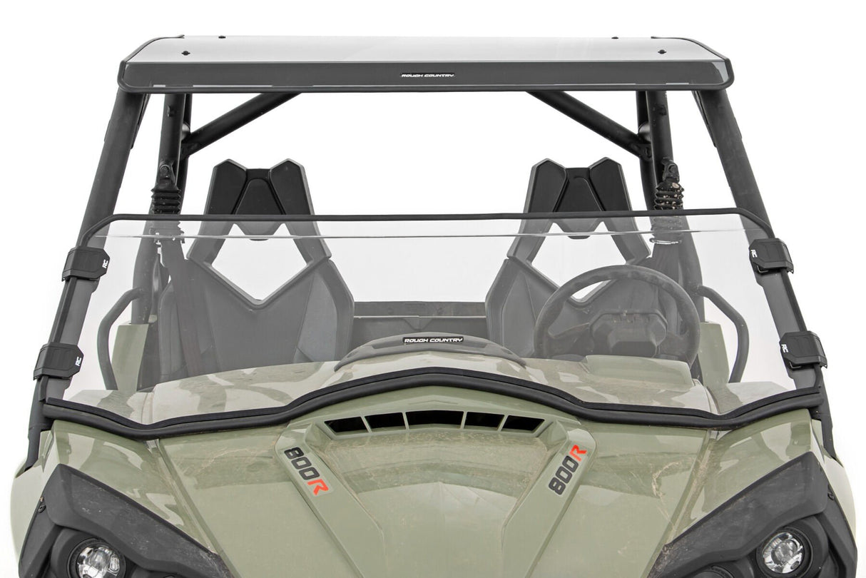 Rough Country '11-'20 Can-Am Commander 1000/Commander 1000 DPS Scratch Resistant Half Windshield