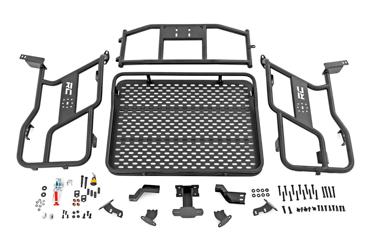 Rough Country Polaris RZR XP 1000 Spare Tire Mount Tubular Rear Cargo Rack