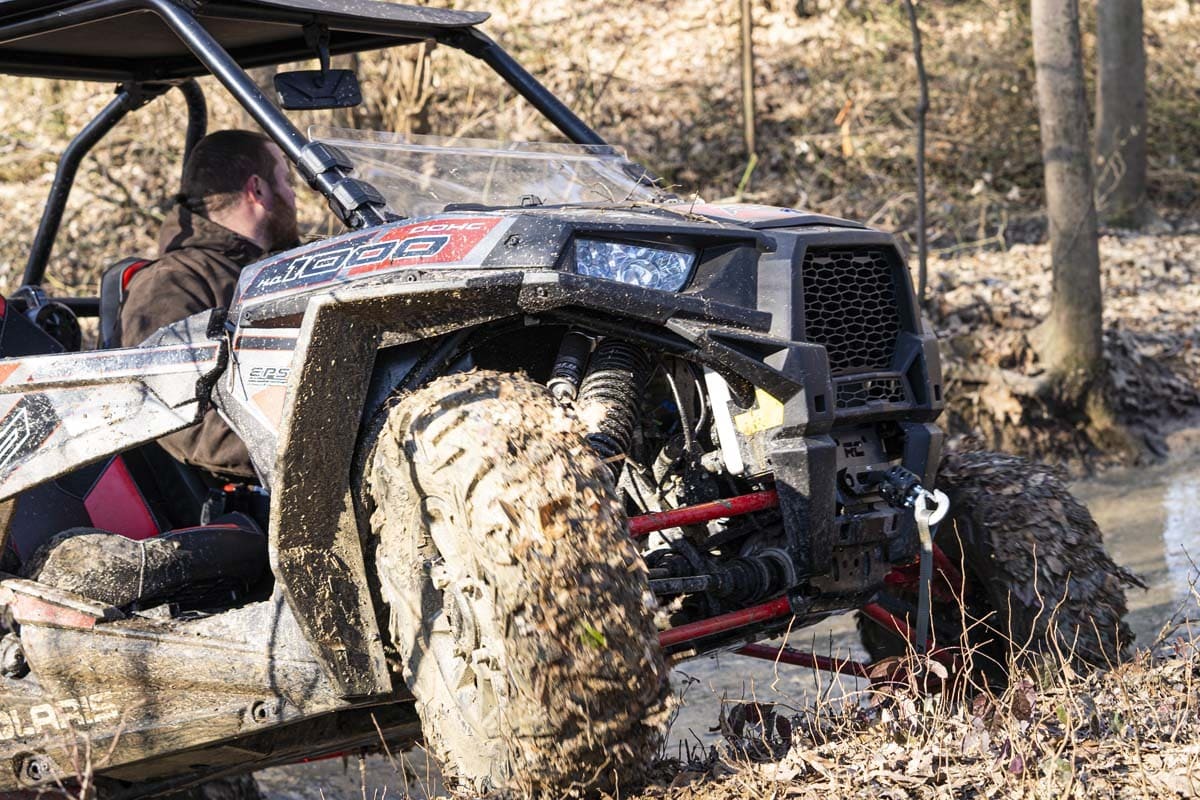 Rough Country '14-'23 Polaris RZR XP 4 1000 Winch Mount