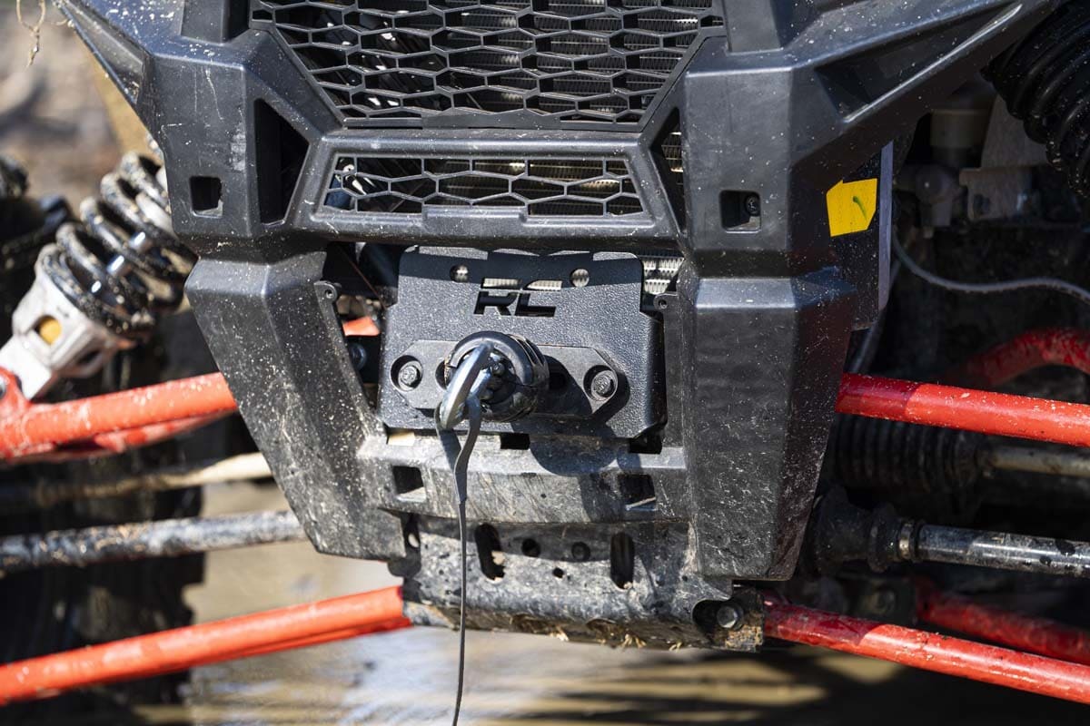 Rough Country '14-'23 Polaris RZR XP 4 1000 Winch Mount