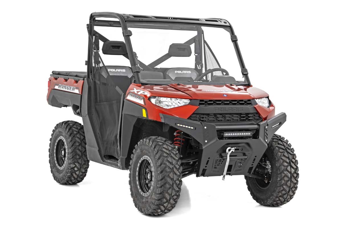 Rough Country Polaris Ranger 1000 Scratch Resistant Full Windshield