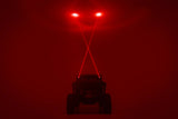 Rough Country 2400 Lumens Laser Whip Light Kit- Pair