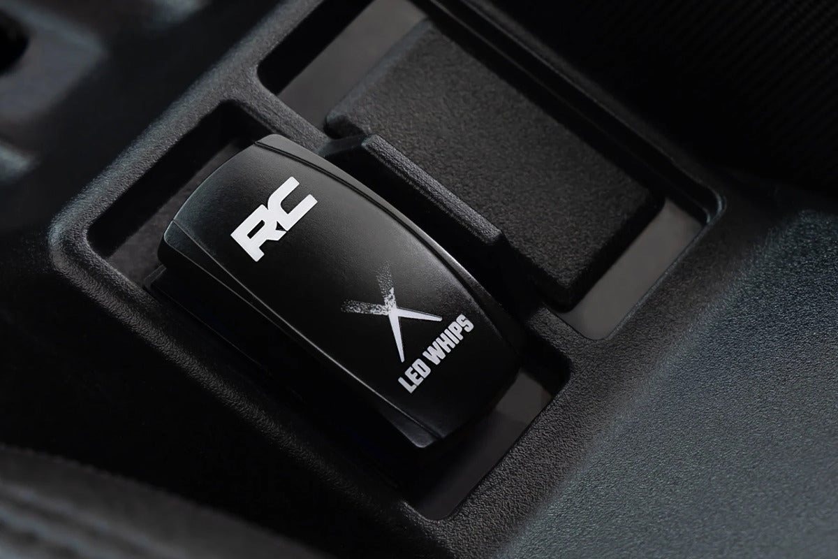 Rough Country 2400 Lumens Laser Whip Light Kit- Pair