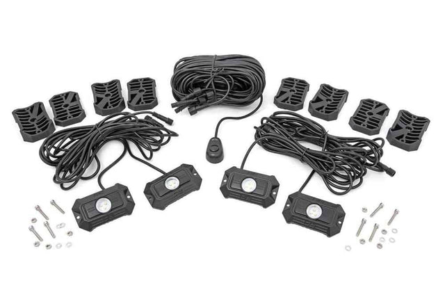 Rough Country 4 Piece Set LED Rock Light Kit