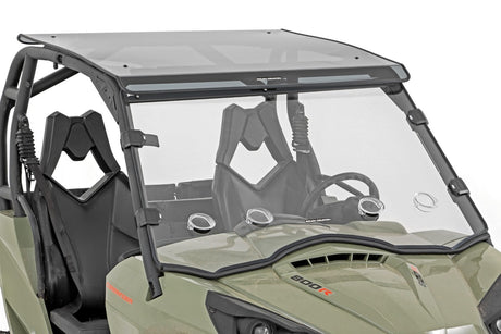 Rough Country Cam-Am Commander Max 1000 Scratch Resistant Vented Full Windshield