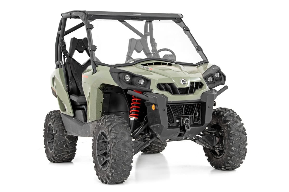Rough Country Can-Am Commander 1000 Scratch Resistant Full Windshield