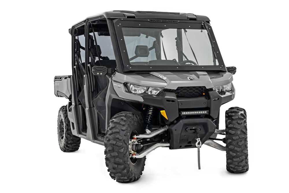 Rough Country Can-Am Defender HD 5/HD 8/HD 9/HD 10 High Clearance w/ 2" Forward Offset Aluminum Control Arms