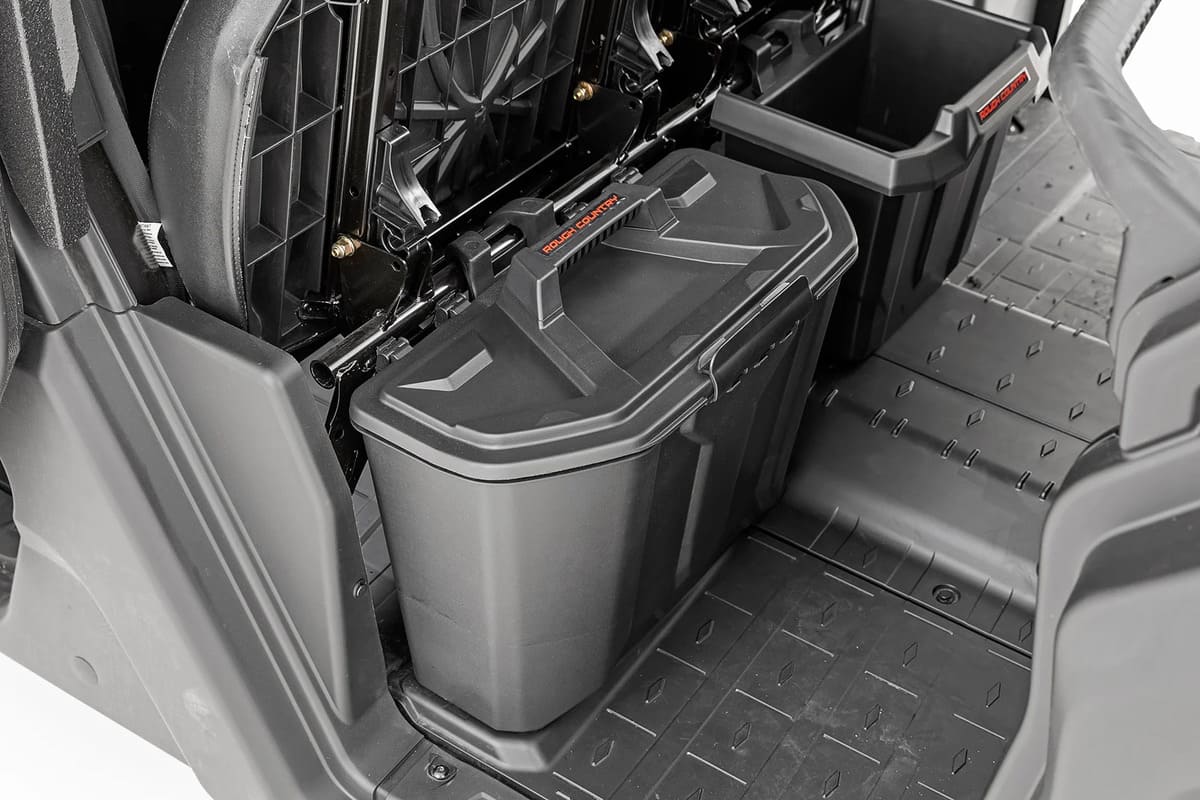 Rough Country Can-Am Defender HD 5/HD 8/HD 9/HD 10 Passenger Seat Under Seat Storage Box