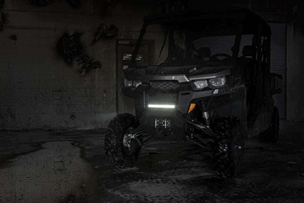 Rough Country Can-Am Defender HD 8/HD 9/HD 10 12" Single Row LED Light Kit