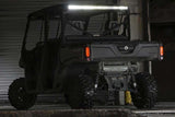 Rough Country Can-Am Defender HD8 Black Dual Row 50" Cab Mount LED Light Kit