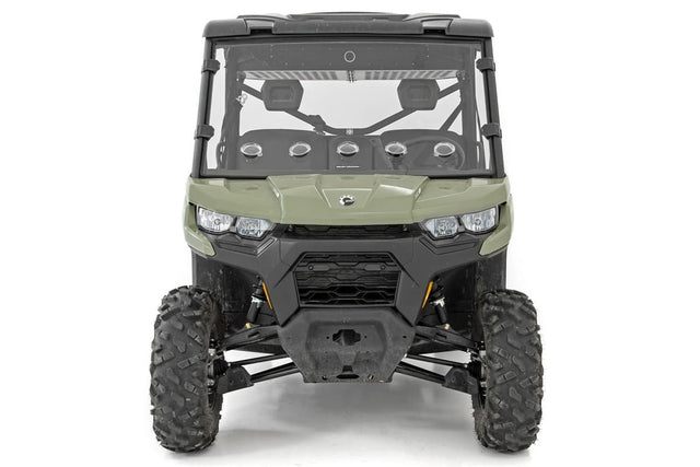 Rough Country Can-Am Defender Scratch Resistant Vented Full Windshield