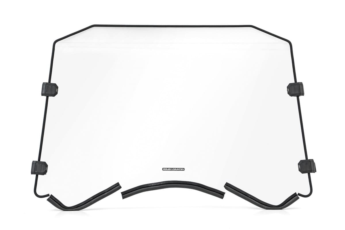 Rough Country Can-Am Maverick Max/Turbo Scratch Resistant Full Windshield