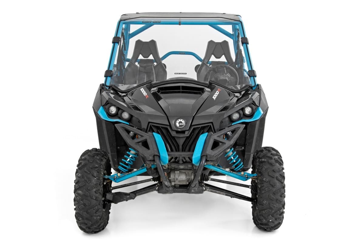 Rough Country Can-Am Maverick Max/Turbo Scratch Resistant Full Windshield