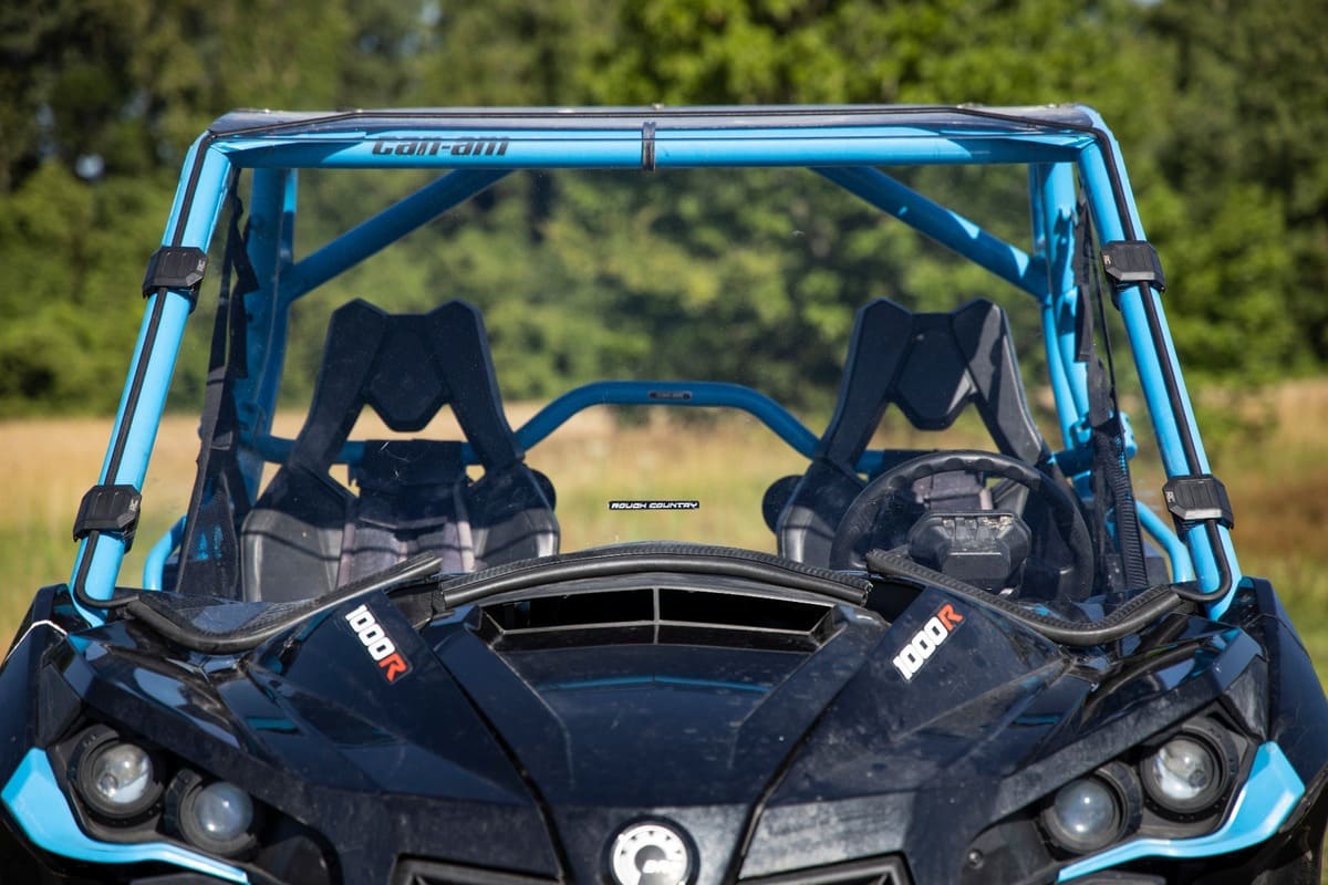 Rough Country Can-Am Maverick Max/Turbo Scratch Resistant Full Windshield