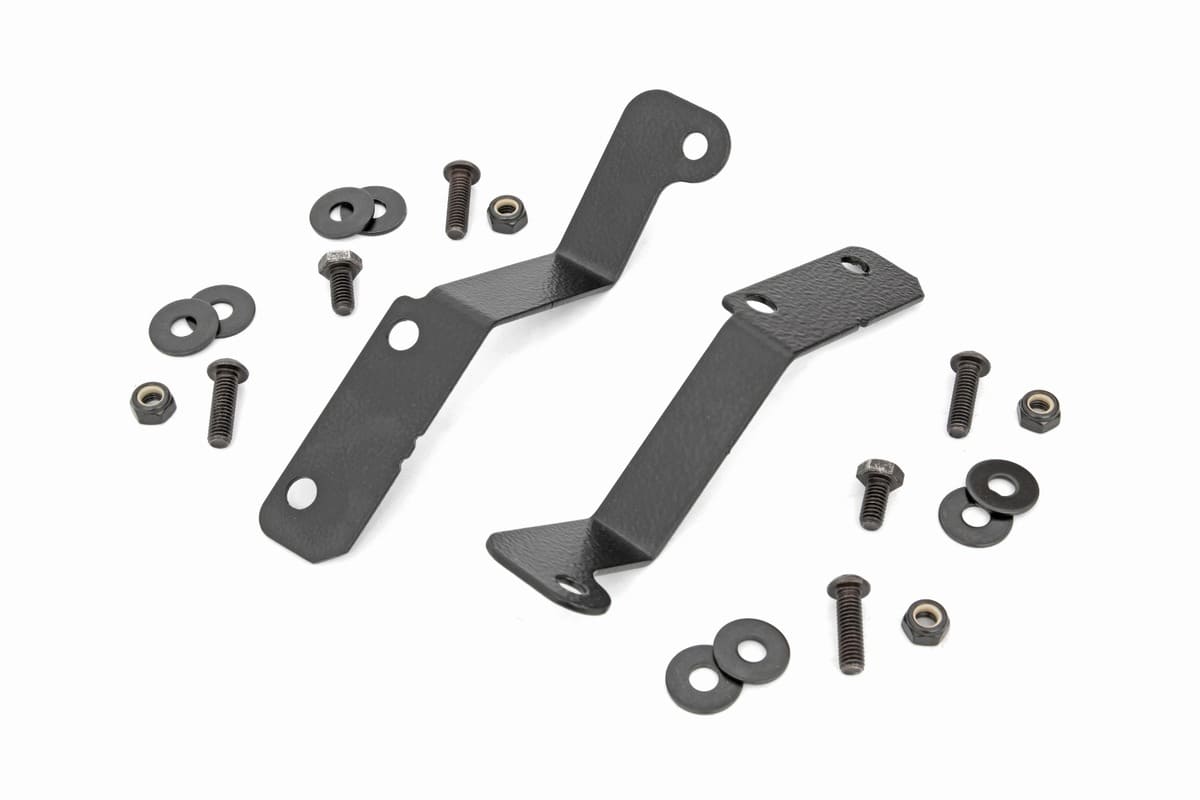 Rough Country Can-Am Maverick X3 6" Black Slimline Cowl Mount LED Light Kit