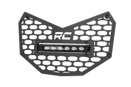 Rough Country Can-Am Maverick X3 6" Black Slimline Grille Mount LED Light Kit