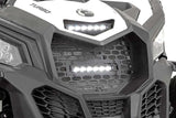 Rough Country Can-Am Maverick X3 Black Slimline 6" Grille Mount LED Light Kit