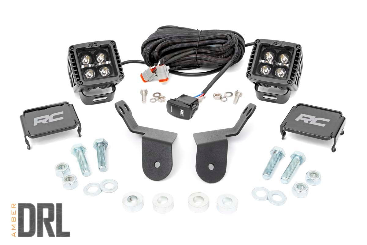 Rough Country Honda Pioneer 1000/1000-5 Dual LED Cube Kit