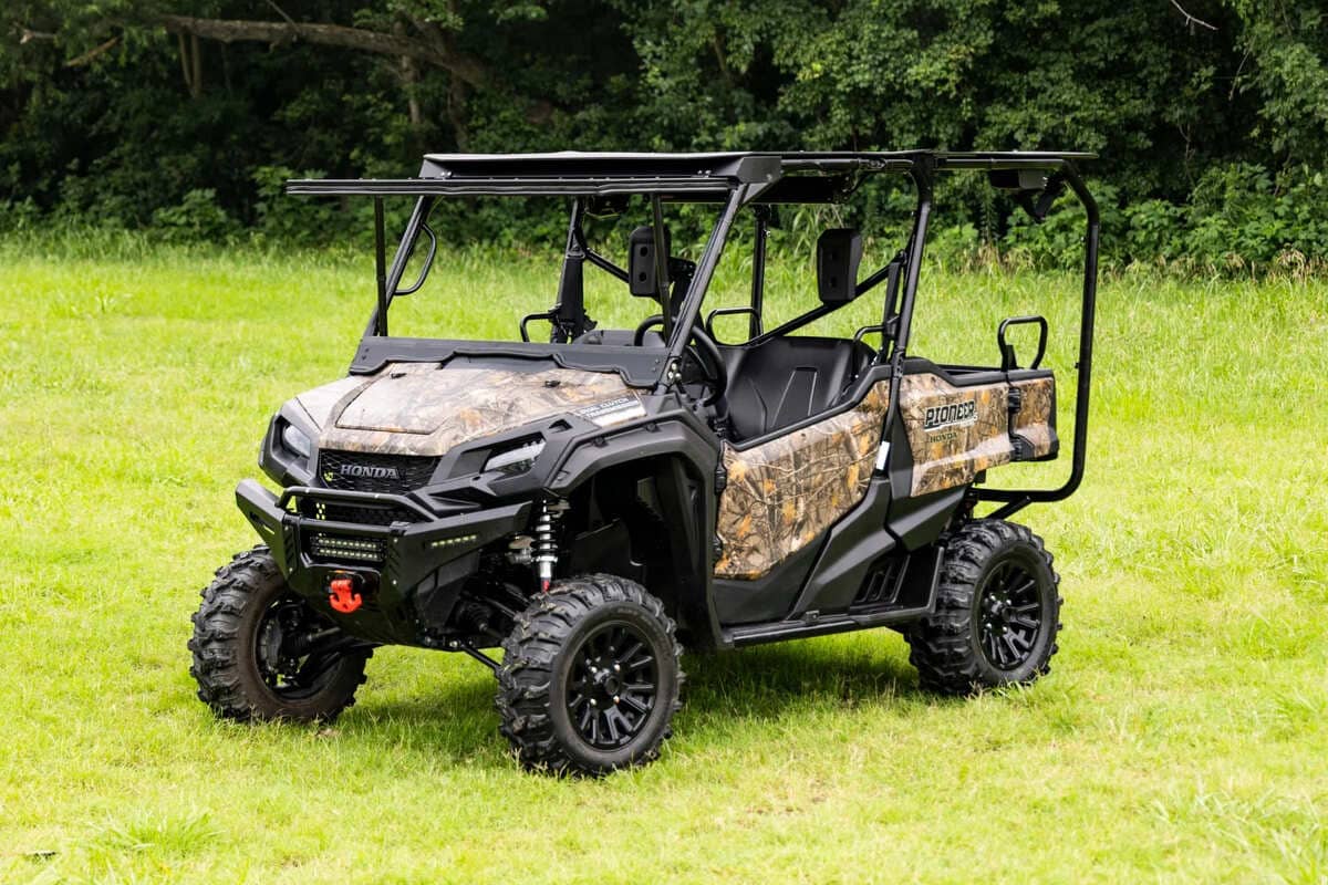 Rough Country Honda Pioneer 1000 Electric Tilt Glass Windshield