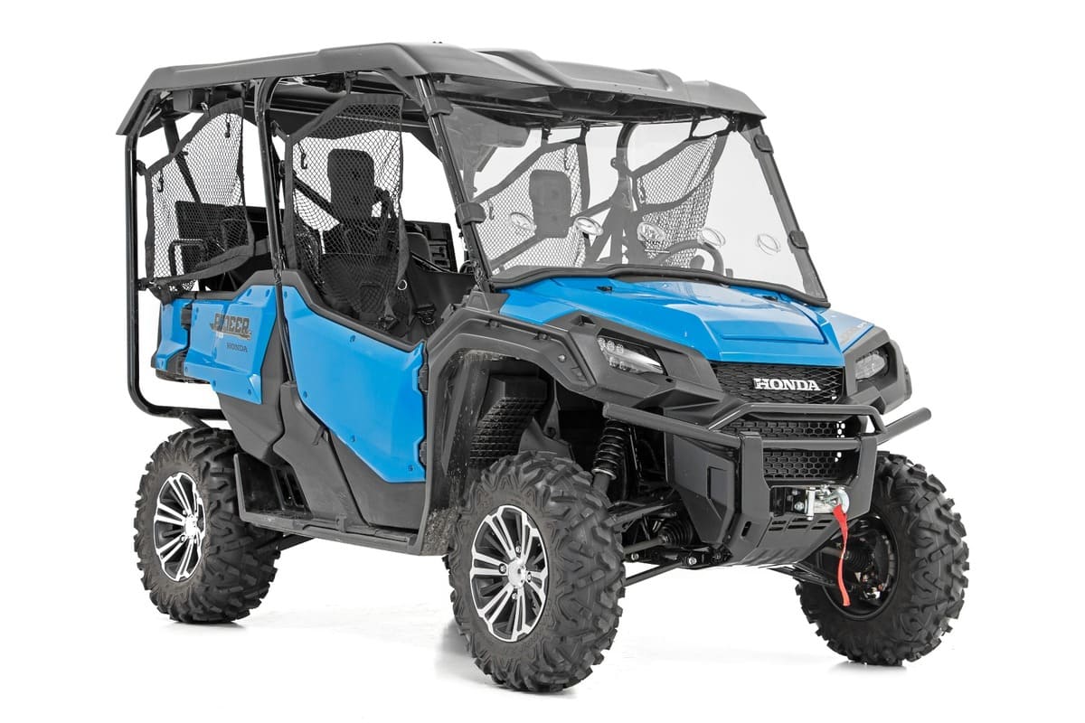 Rough Country Honda Pioneer 1000 Scratch Resistant Vented Full Windshield