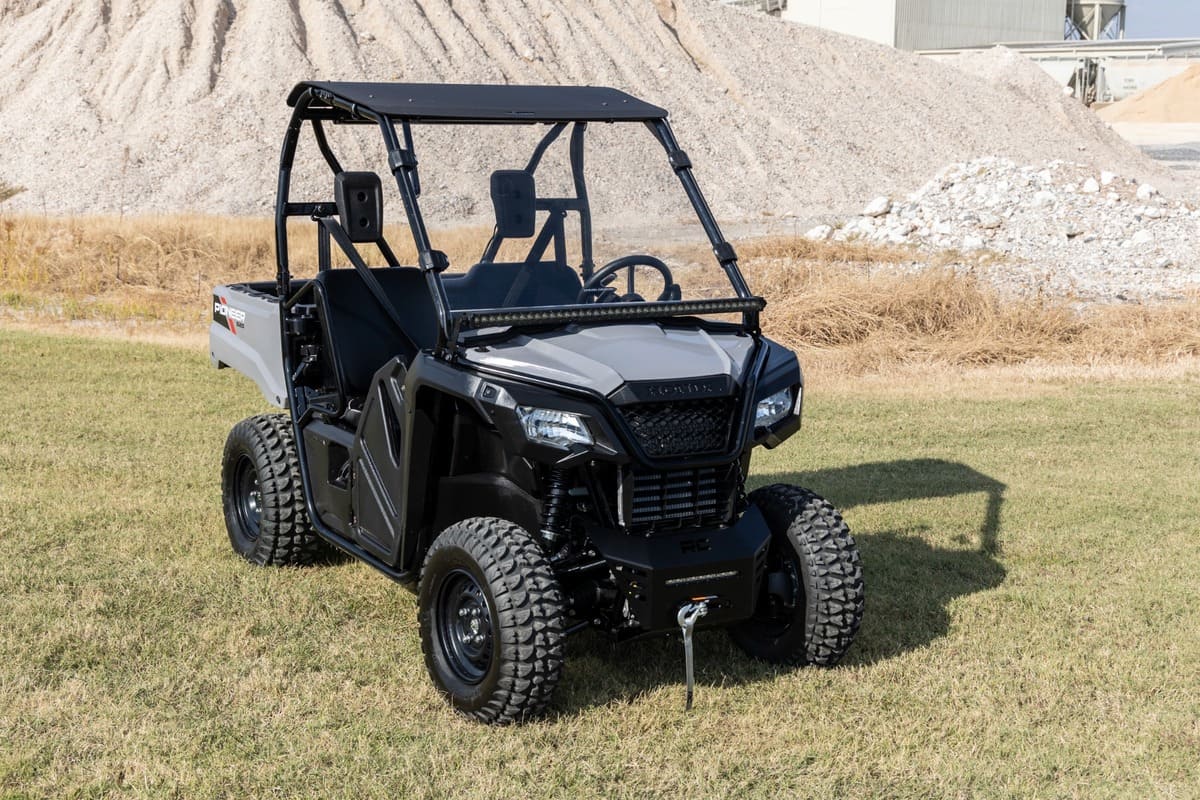 Rough Country Honda Pioneer 520 Scratch Resistant Full Windshield