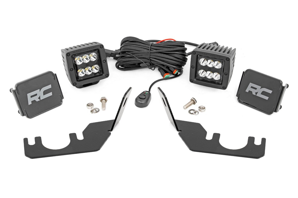 Rough Country Kawasaki Teryx Rear Cage Mount LED Light Kit