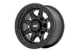 Rough Country Matte Black 14x7/4x156/+10mm 94 Series Wheel