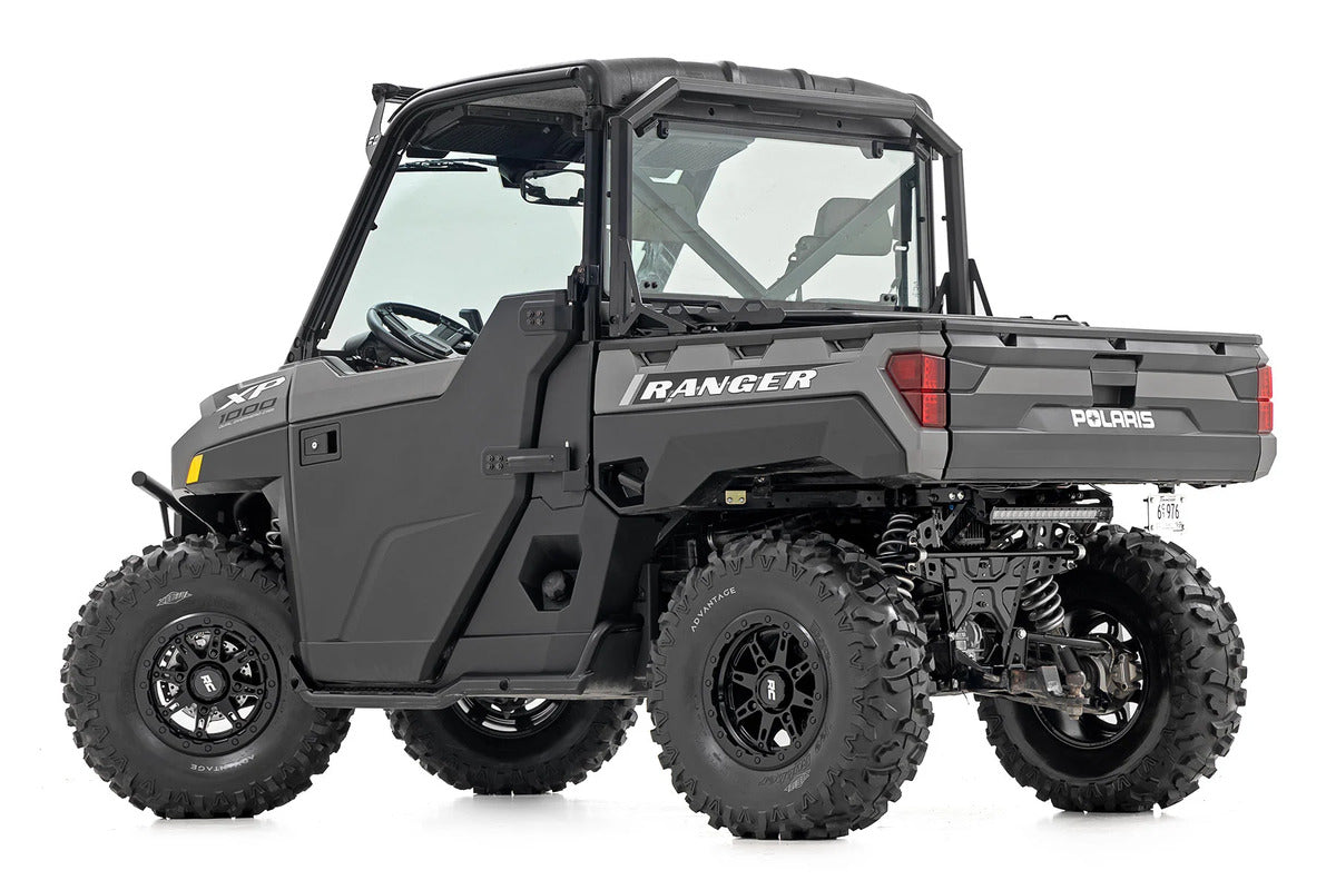 Rough Country Matte Black 14x7/4x156/+10mm 94 Series Wheel