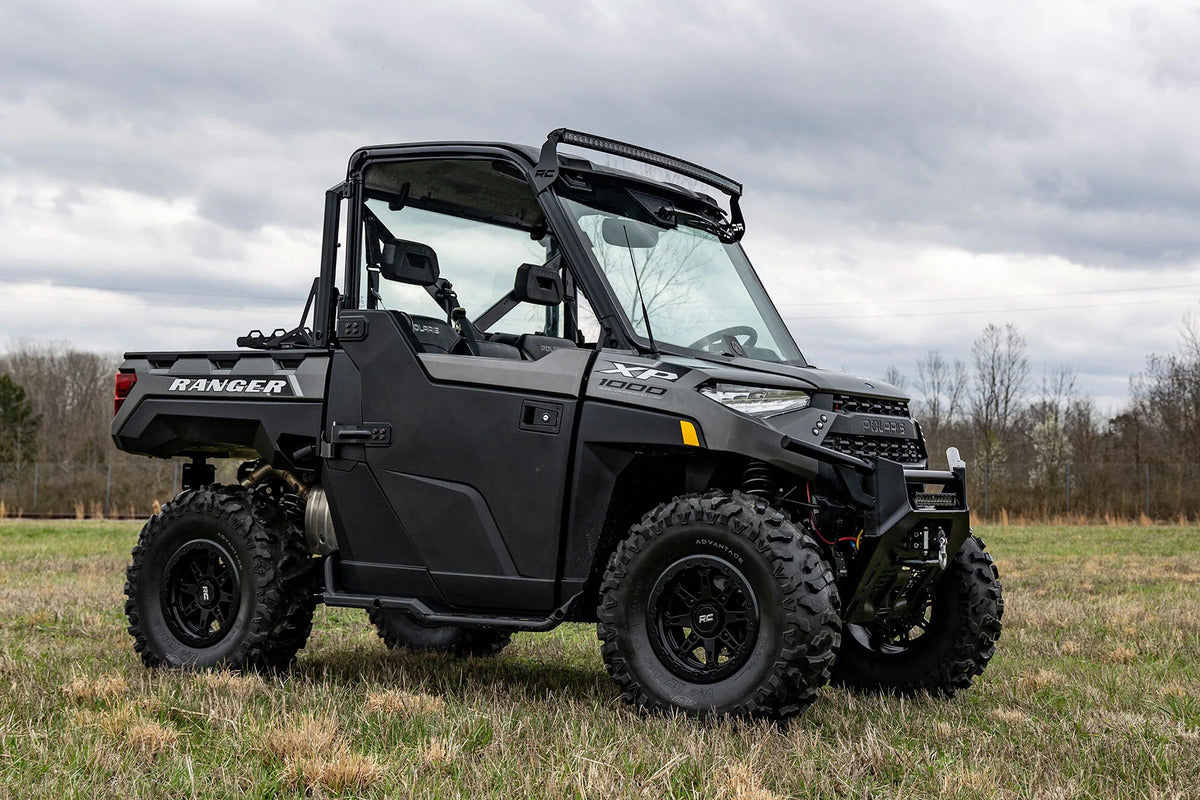 Rough Country Matte Black 14x7/4x156/+10mm 94 Series Wheel