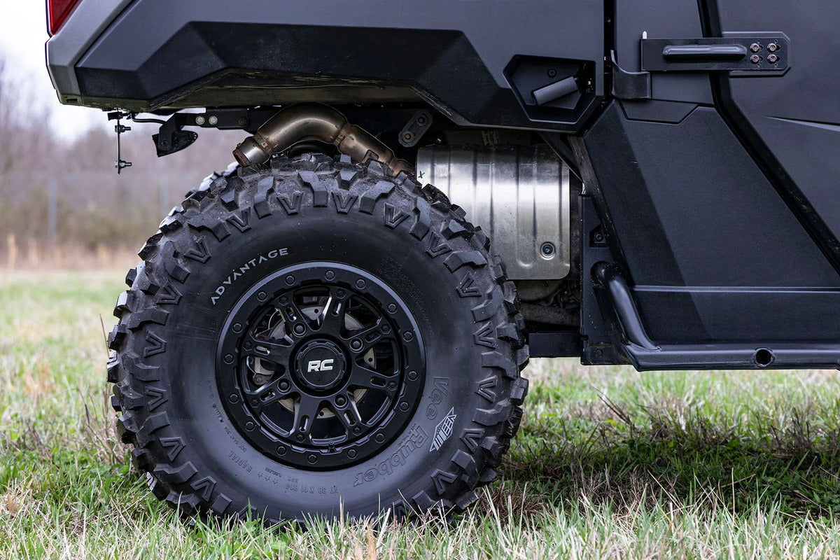 Rough Country Matte Black 14x7/4x156/+10mm 94 Series Wheel