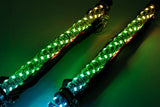 Rough Country Multi-Color 2 ft  LED Light Whip Kit - 2-pc