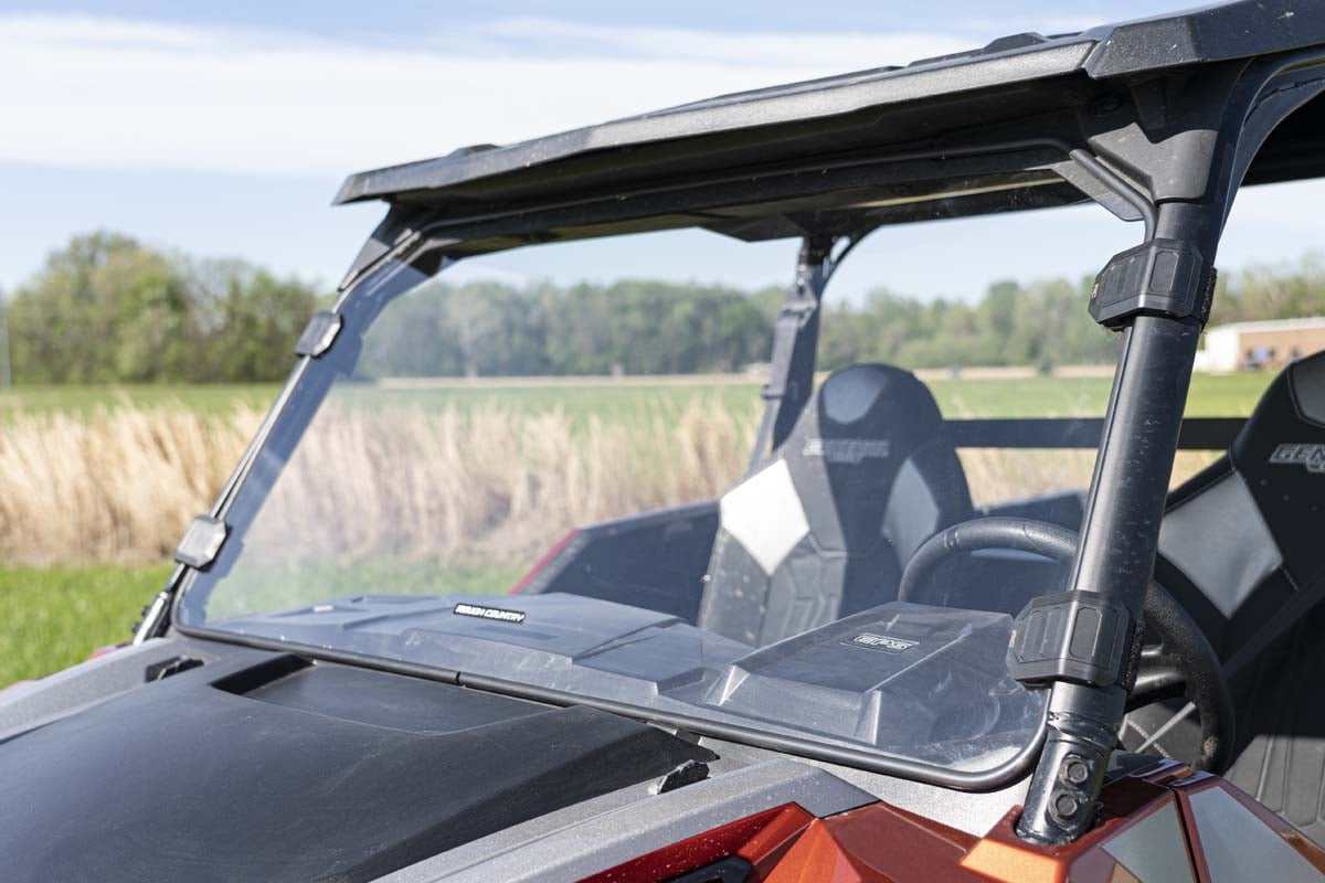 Rough Country Polaris General/General XP Scratch Resistant Full Windshield