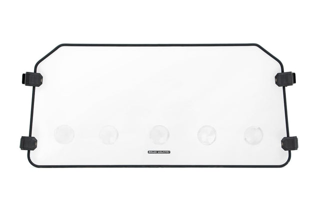 Rough Country Polaris General Scratch Resistant Vented Full Windshield