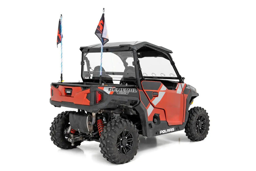 Rough Country Polaris General Scratch Resistant Vented Full Windshield