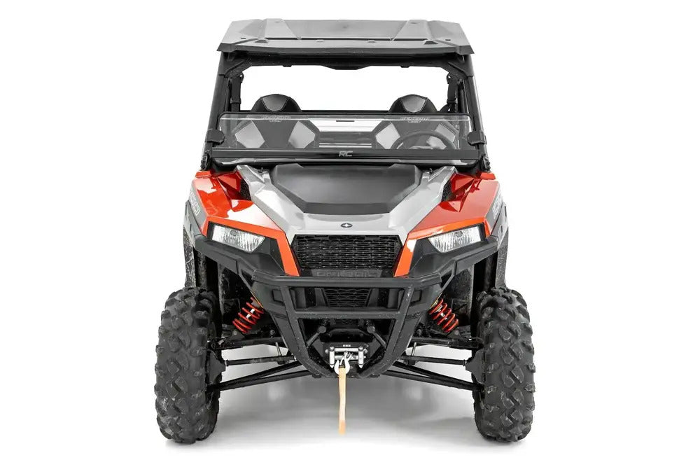 Rough Country Polaris General XP 1000 Scratch Resistant Half Windshield