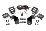 Rough Country Polaris Ranger 1000 2"/3" Rear Facing 2 LED Kit