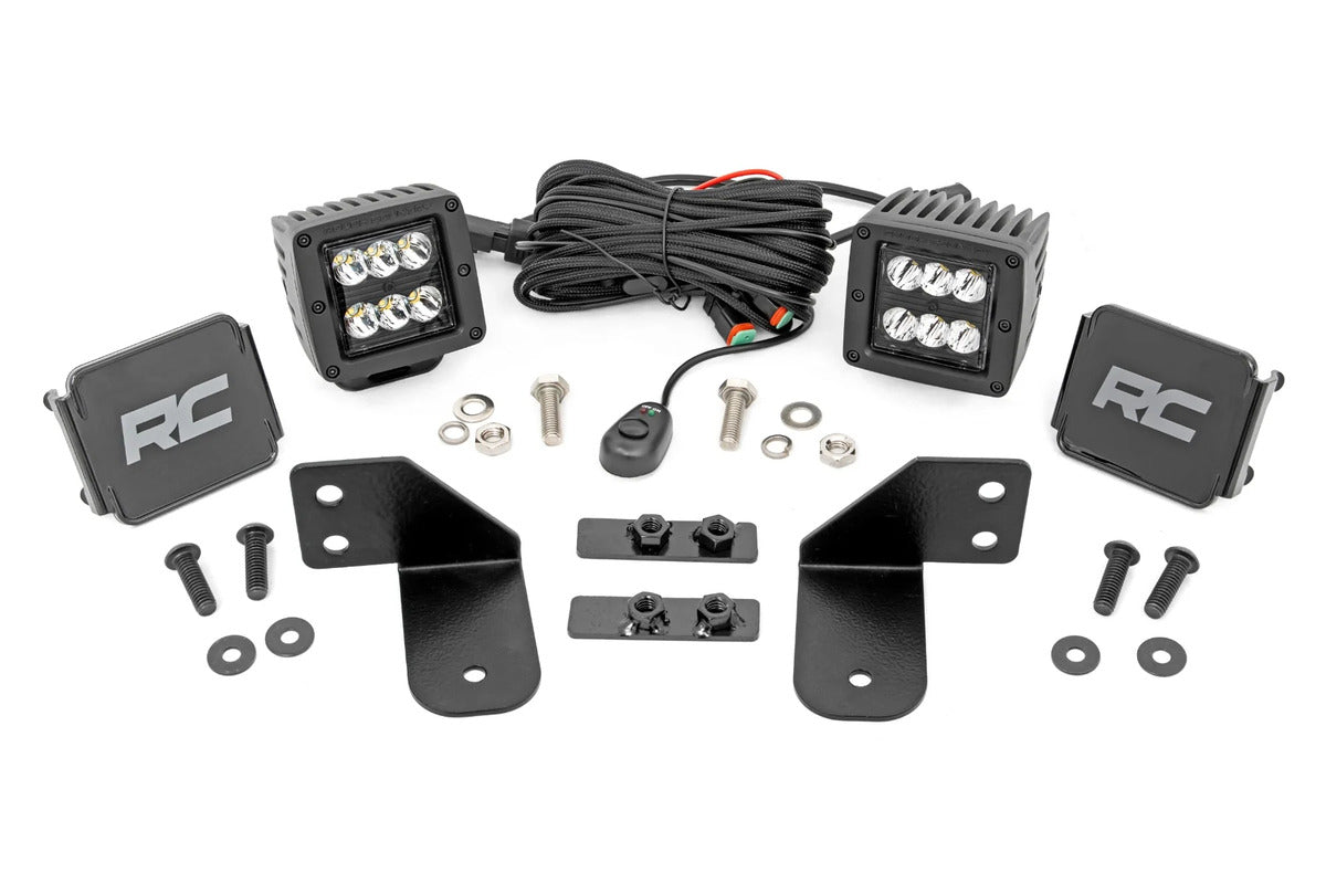 Rough Country Polaris Ranger 1000 2"/3" Rear Facing 2 LED Kit