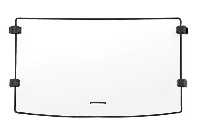 Rough Country Polaris Ranger 500/570 Mid Size Scratch Resistant Full Windshield