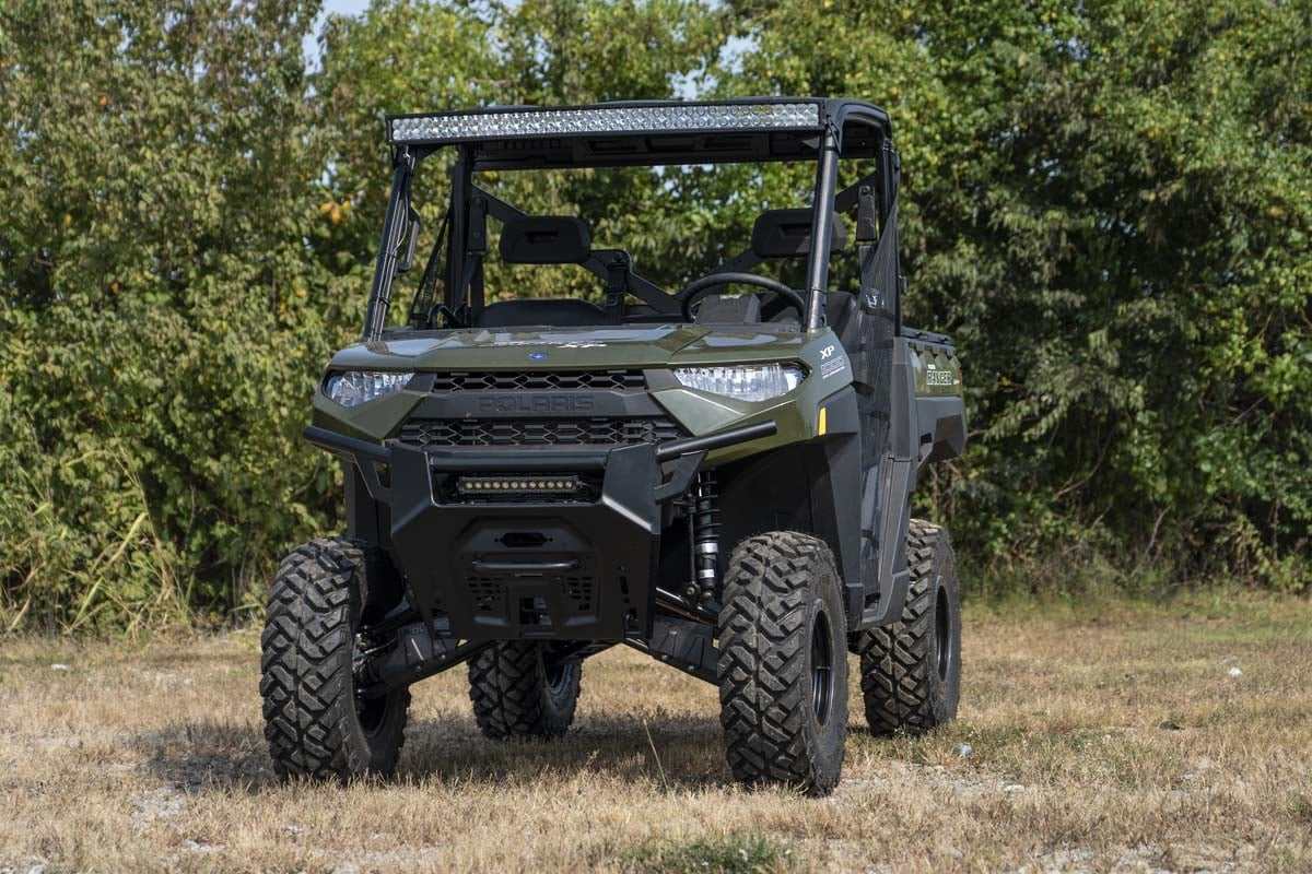 Rough Country Polaris Ranger XP 1000 12" LED Bumper Kit